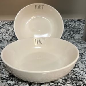 Rae Dunn FEAST Pasta Bowl